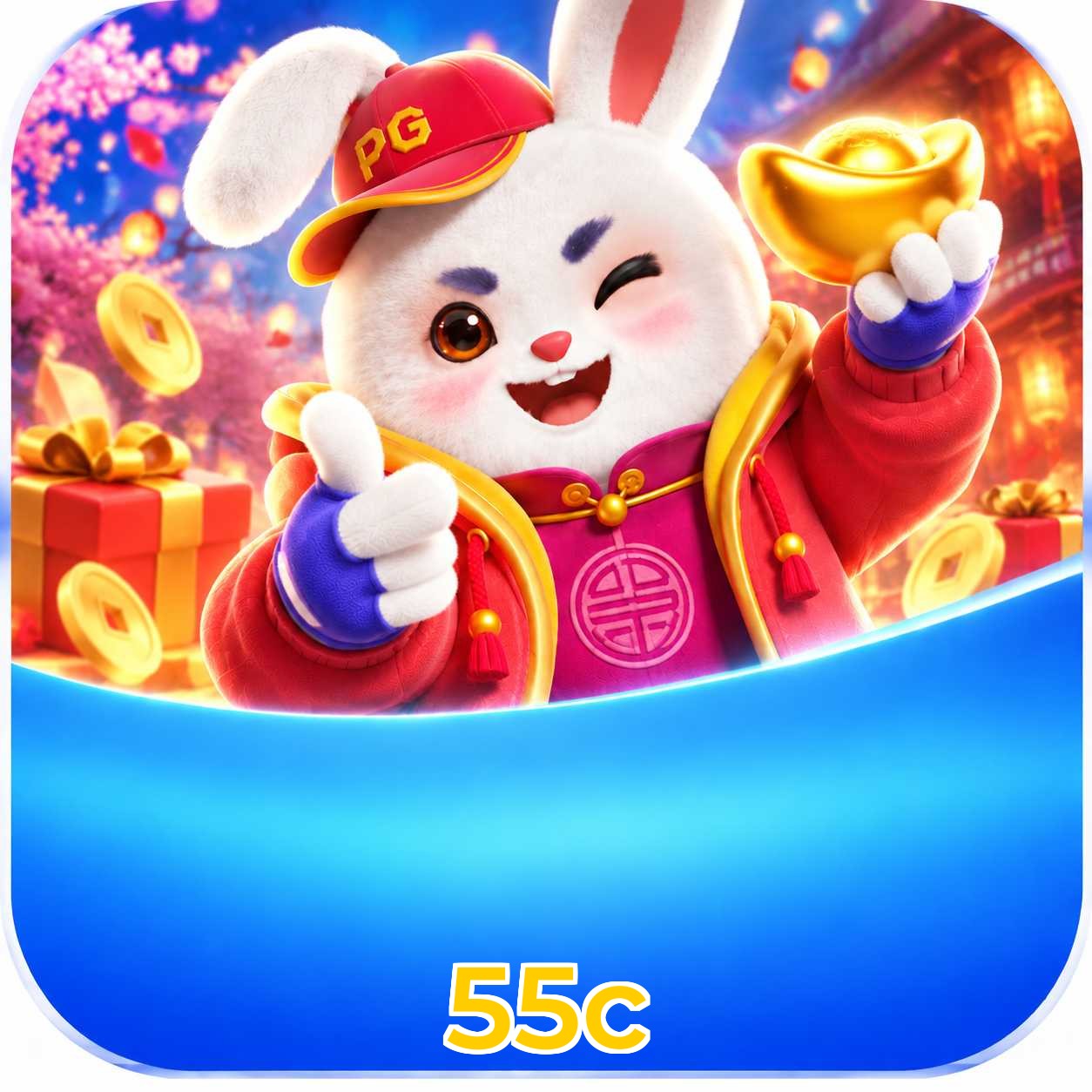 Página oficial da 55c no Facebook com promoções e suporte